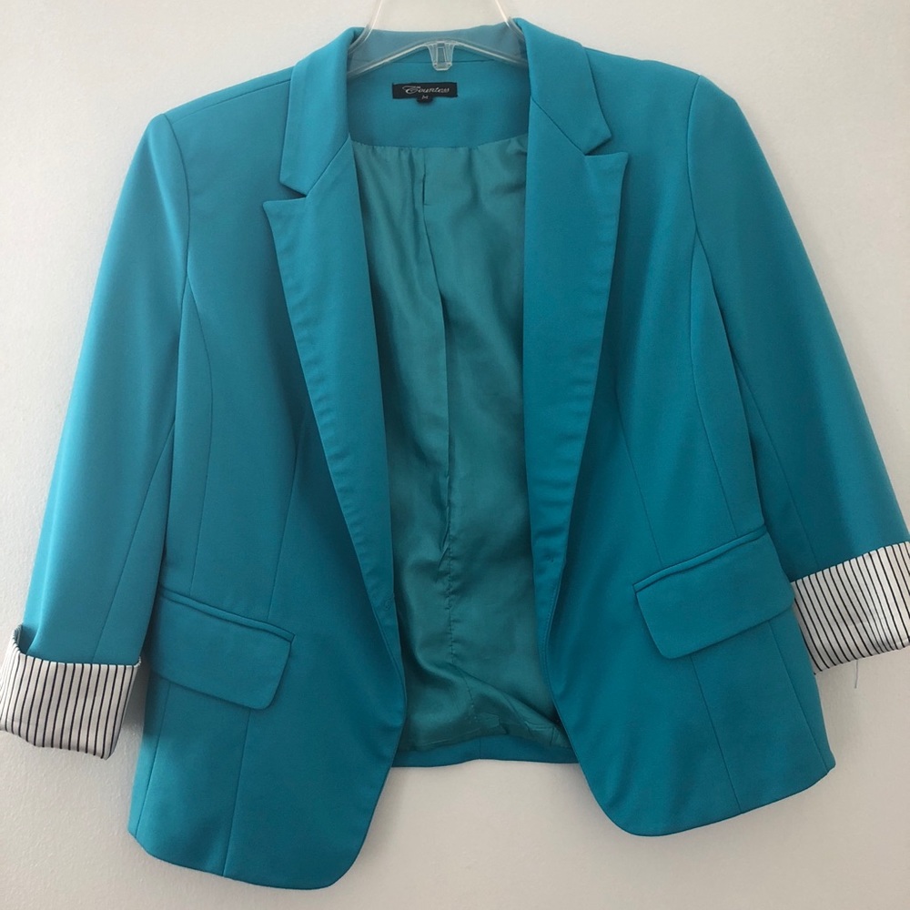 Blue blazer